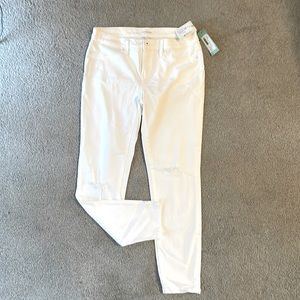 NWT Lila Ryan Liza Distressed Skinny Jeans